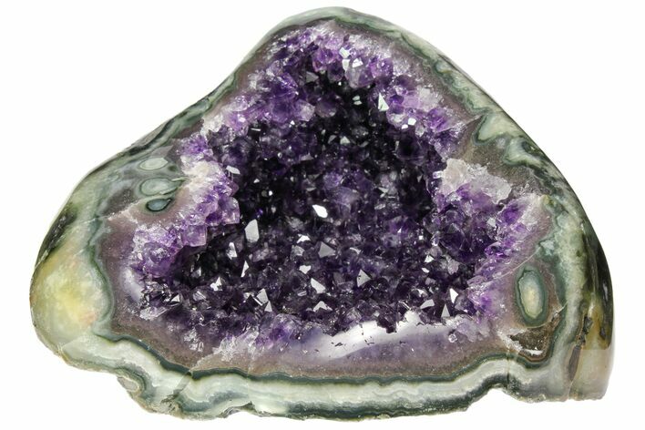Purple Amethyst Geode - Uruguay #118411